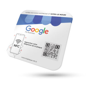 Plaque Avis Google